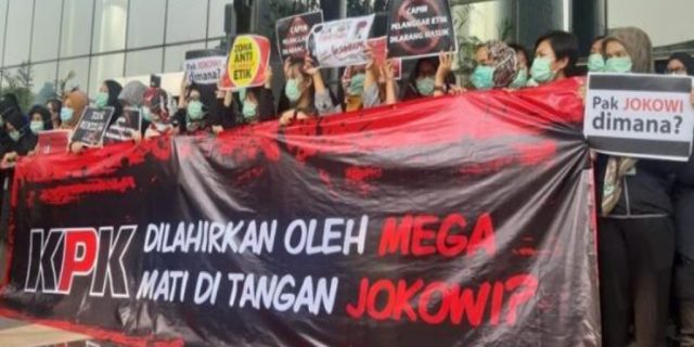 Puluhan Akademisi Unair Menolak Pelemahan KPK
