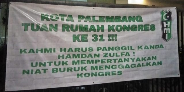 HMI Protes, Hamdan  Zoelva Diduga Gagalkan Rencana Kongggres di Palembang Tahun 2020