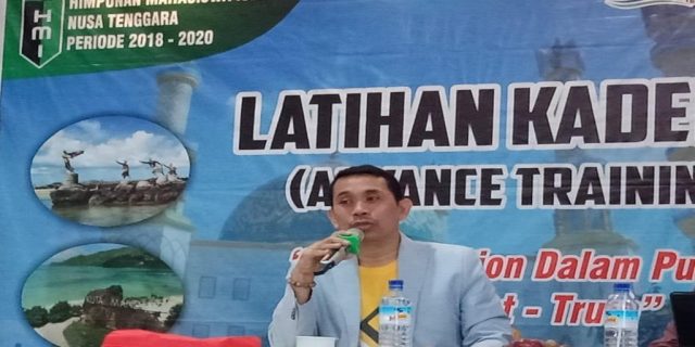 Founder KAHMIPreneur Kamrussamad Di LK III HMI : Mandalika Harus Menjadi Penggerak Utama Perekonomian Wilayah