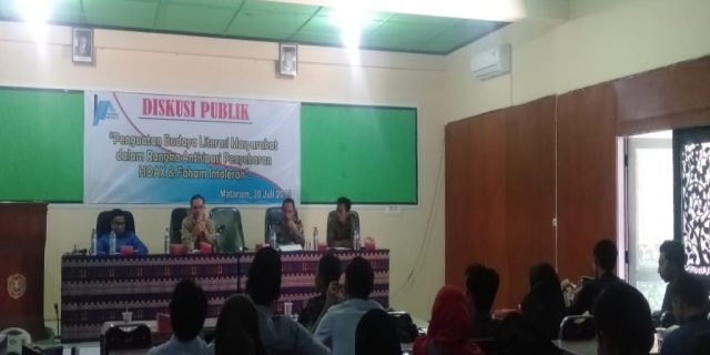 Anorawi Institute Gelar Diskusi Publik Tangkal Isue Hoax Dan Paham Intoleran