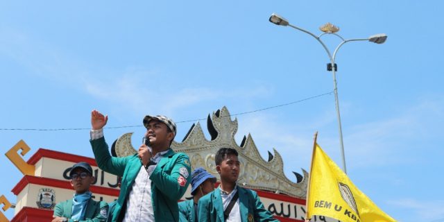 Presiden Mahasiswa Universitas Lampung : Pemerintah Telah Merusak Wibawa Negara