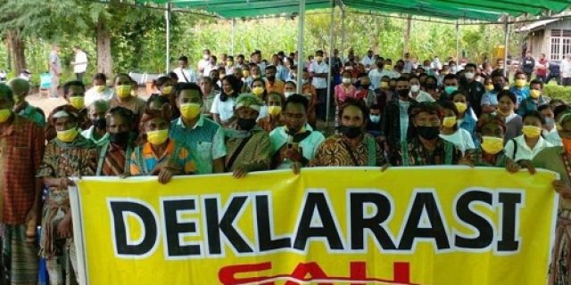 Ratusan Relawan NTT Deklarasi Dukung Airlangga Jadi Capres