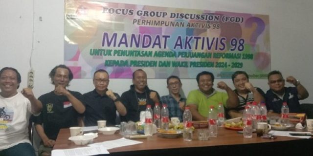 Aktivis 98 Beri Mandat Kepada AMIN Untuk Menuntaskan Agenda Reformasi 1998
