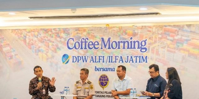 ALFI/ILFA Jatim Gelar Diskusi Guyub di Terminal Petikemas Surabaya (TPS)