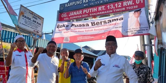 Kampung Batuah Resmi Jadi Kampung Anies, Siap Total Dukung Anies Baswedan Kampung Batuah Resmi Jadi Kampung Anies, Siap Total Dukung Anies Baswedan