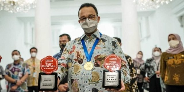 Pemprov DKI Jakarta Sabet 5 Penghargaan TOP DIGITAL Awards 2021!