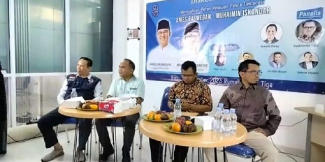 Dari Diskusi Relawan Anies Baswedan, La Ode Basyir: Untuk Kemenangan Harus Dilakukan Dominasi di Setiap TPS