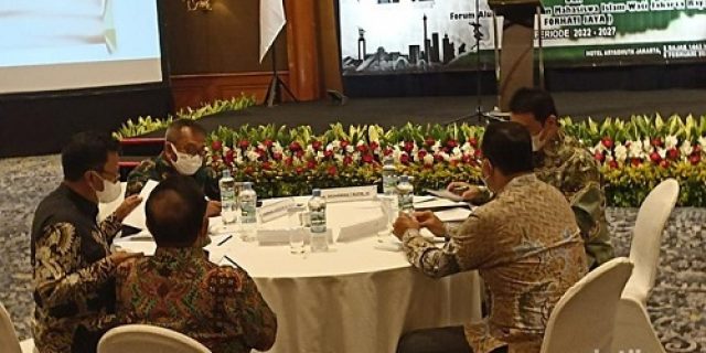 Anies-Riza Hadiri Pelantikan Pengurus KAHMI Jaya Periode 2022-2027