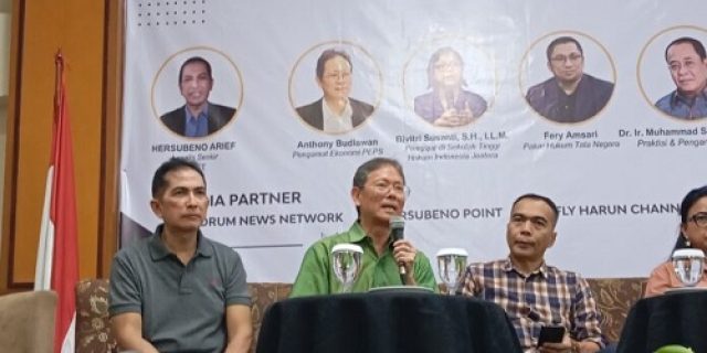Anthony Budiawan: Proyek Swasta Jadi PSN, Inkonstitusional !!