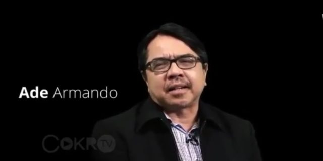 Ade Armando Kritik Umat Islam : Jujur nih, dunia Islam itu parah, penuh konflik, cekcok, bodoh…