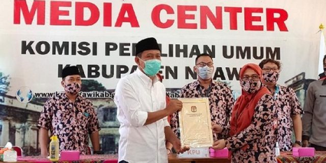 Calon Tunggal Pilkada Ngawi, Ony-Antok Melawan Kotak Kosong