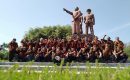 Peringati Hari Kesaktian Pancasila, Pemuda Pancasila Ngawi Upacara dan Tabur Bunga Di Monunen Surya