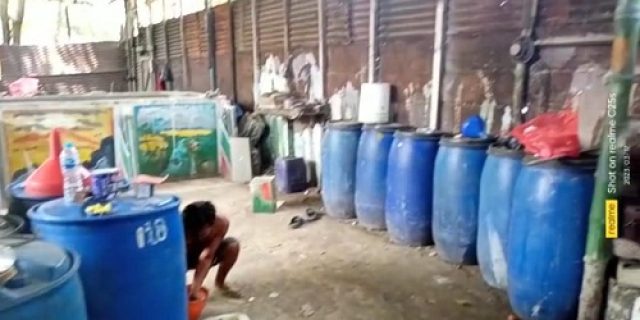 Bambang, Pengusaha Penyulingan Tiner Ilegal Dari Limbah B3 Di Sidoarjo, Diduga Kebal Hukum