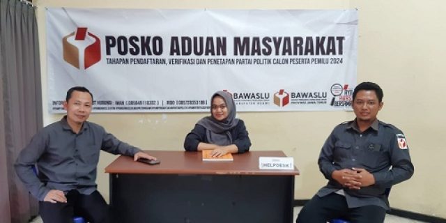 Bawaslu Kabupaten Ngawi Luncurkan Program Posko Aduan Masyarakat (PAM)
