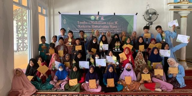 Peringati 1 Muharram 1444 H, Mahasiswa KUKERTA Desa Suka Mulya Adakan Lomba Keagamaan