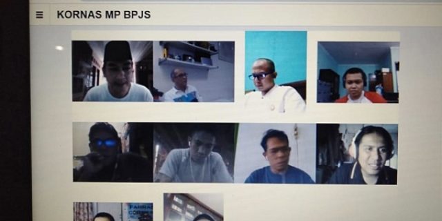 Diskusi Online MP BPJS Menyoal Tanggung Jawab Sosial BP Jamsostek di Tengah Pademik Covid-19