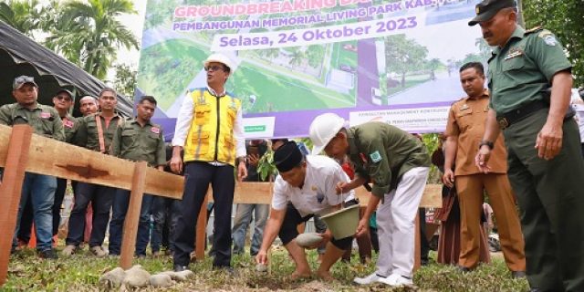 Pj Bupati Pidie Lakukan Ground Breaking Proyek Pembangunan Masjid Di Bekas Lahan Rumah Geudong Aceh Pj Bupati Pidie Lakukan Ground Breaking Proyek Pembangunan Masjid Di Bekas Lahan Rumah Geudong Aceh