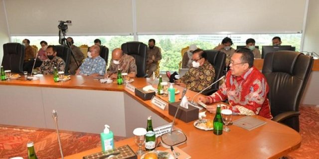 Rapat Konsultasi MPR RI dan Menteri PPN/Kepala Bappenas, Bamsoet: Perlu Grand Design Pembangunan Yang Rekonsiliatif di Papua