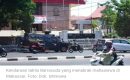 Sadis, Demo di Makasar Mahasiswa Dilindas Mobil Barracuda