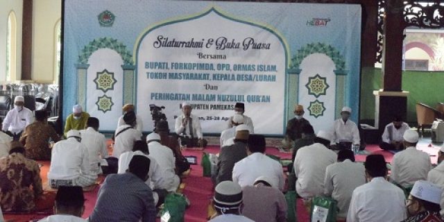 Bupati Pamekasan Gelar Silaturrahmi Dan Buka Puasa Bersama Dengan Ormas Islam Dan Tokoh Masyarakat