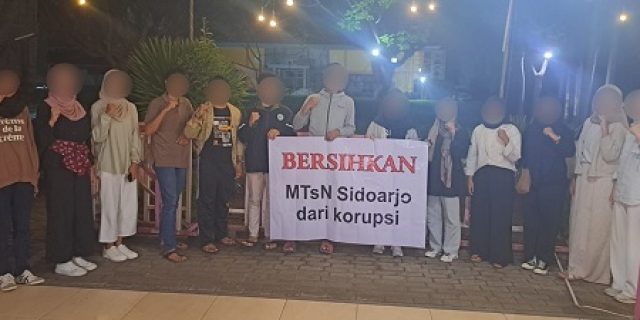 Gen Z Sidoarjo Alumni Madrasah Sidoarjo Nyatakan Siap Kawal Laporan Dugaan Pungli Di MTsN 1 Sidoarjo