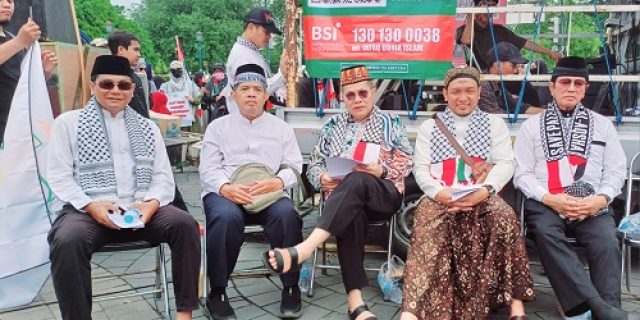 Aksi bela Palestina di titik nol Yoyakarta: Pengkhianatan atas gencatan senjata di Gaza