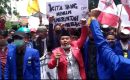 Ribuan Mahasiswa Pamekasan Turun ke Jalan Tolak UU Cipta Kerja