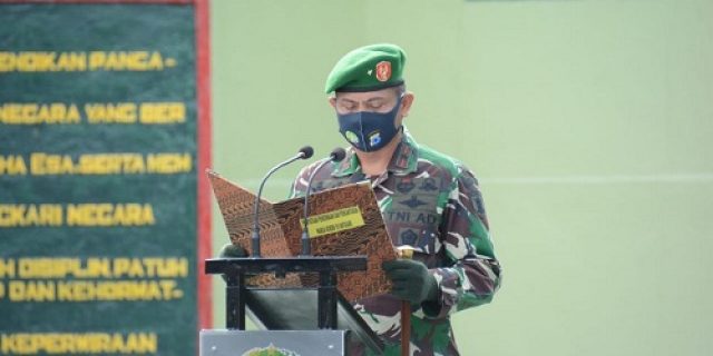 Danrem 101 Antasari Pimpin Upacara Sertijab Dandim