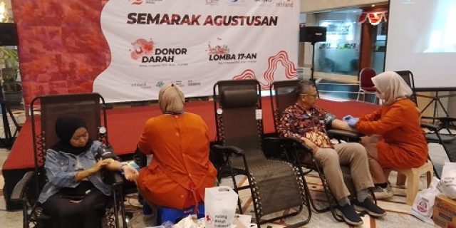 Komunitas Klaten Perantauan Saling Sapa (KKPSS) Jatim Bersama Intiland: Gelar Donor Darah untuk Semarak 79 Tahun HUT RI