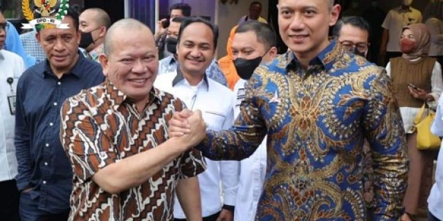 AHY Ajak DPD RI Bersinergi Dengan Demokrat Untuk Perjuangkan Aspirasi Rakyat AHY Ajak DPD RI Bersinergi Dengan Demokrat Untuk Perjuangkan Aspirasi Rakyat