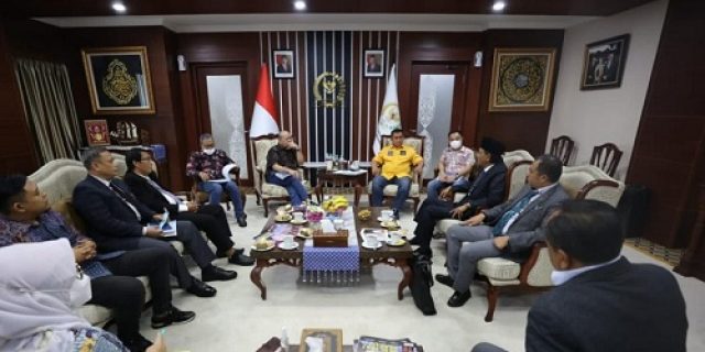 Audensi Dengan Ketua DPD, Gerakan Kebangkitan Desa Mandiri Dukung Amandemen UUD