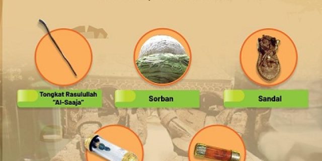 Melihat Benda Pribadi Milik Nabi Muhammad, LaNyalla : saya merasa mendapat spirit dan motivasi untuk selalu meneladani sisi kehidupan Nabi