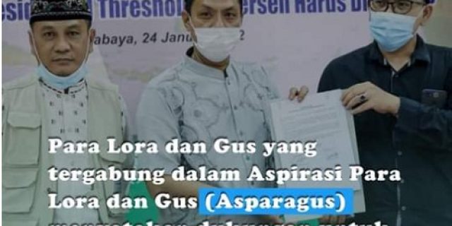 Asparagus Dukung Presidential Threshold 20 Persen Dihapus