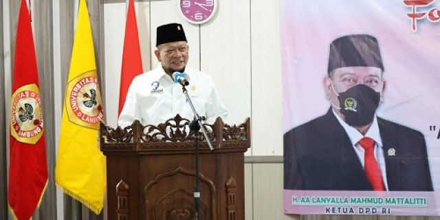 Ketua DPD RI Dorong Jagoan Tani Banyuwangi Ciptakan Banyak Petani Milenial