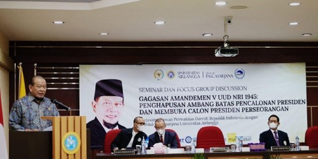 LaNyalla: Hilangnya Hak DPD RI Mengajukan Capres Adalah Kecelakaan Hukum