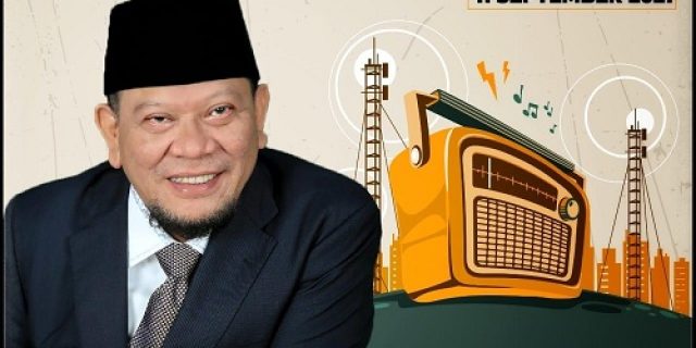 Ketua DPD RI Ucapkan Selamat Ulang Tahun RRI ke-76