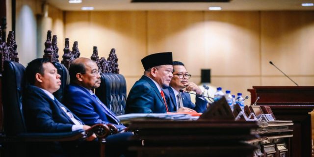 Apresiasi Sikap Komite I, Pimpinan DPD Evaluasi Proses Pilkada Desember