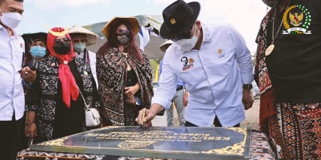 Warga NTT Senang Bertemu LaNyalla, Raja Termanu : Orangnya Sangat Rendah Hati Dan Mau Bekerja