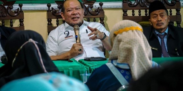 Sosialisasi 4 Pilar  Kebangsaan, LaNyalla Ungkap Hilangnya Pancasila sebagai Norma  Fundamental