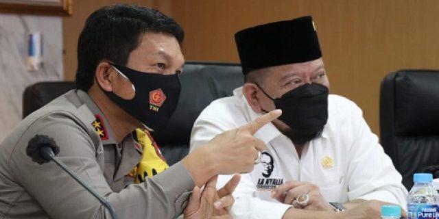LaNyalla Apresiasi Polda Jatim Asuh Anak Yatim Piatu Korban Covid-19