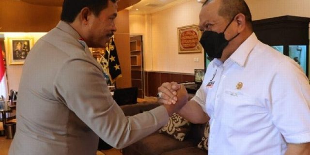 Sambangi Polda Sulsel, LaNyalla Apresiasi Kinerja Kapolda Nana Sudjana Bongkar Berbagai Kasus
