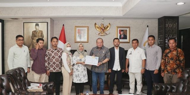 Sambangi Ketua DPD RI, POSNU Minta LaNyalla Jadi Pembina 