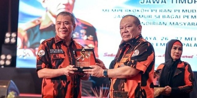 Resmi, Imam Nasrullah Ketua MPC Pemuda Pancasila Ngawi