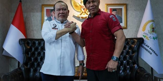 Silaturahmi ke Ketua DPD RI, Ruslan Buton Prihatin Dengan Kondisi Bangsa