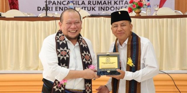 LaNyalla Uji Peserta Simposium Dengan Lima Pertanyaan Kondisi Pancasila