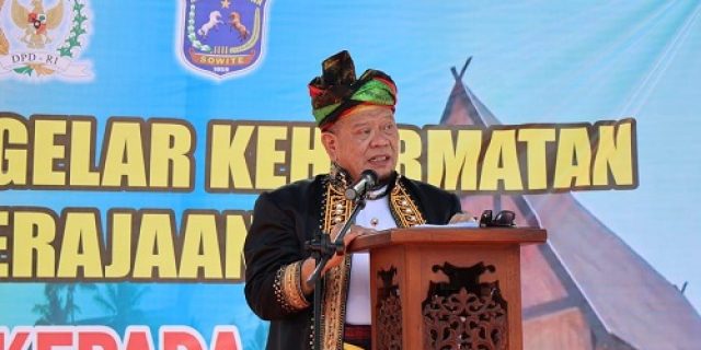 Perjuangkan 7 Titah Raja Dan Sultan Nusantara, LaNyalla Tulis Surat Khusus ke Jokowi
