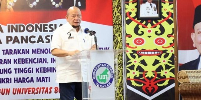Bahas ALKI II di FGD Universitas Borneo Tarakan, Ketua DPD RI Beri Sejumlah Saran