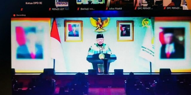 Ketua DPD RI Dukung Peradi Perjuangkan Wadah Tunggal Organisasi Advokat