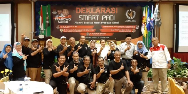 500 Orang Lebih Alumni UNS Solo Deklarasi Dukung Prabowo-Sandi