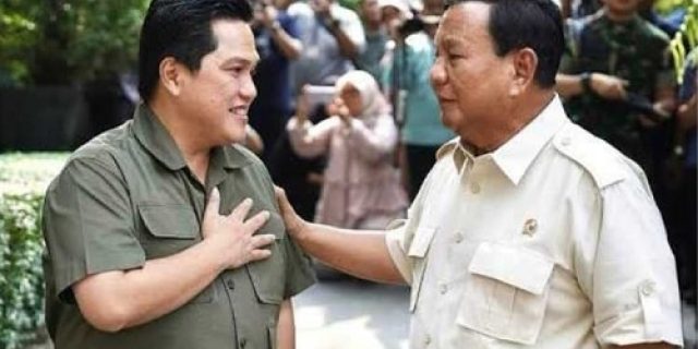 Presiden Disarankan Non Aktifkan Erick Tohir Sebagai Menteri BUMN